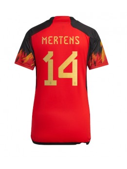 Ženski Nogometna dresi replika Belgija Dries Mertens #14 Domači SP 2022 Kratek rokav